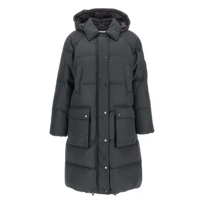 BRUNELLO CUCINELLI Piumino 'Shiny Zipper Pull'