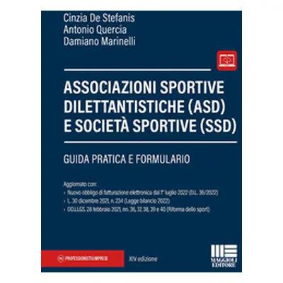 Associazioni sportive dilettantistiche (ASD) e società sportive (SSD)