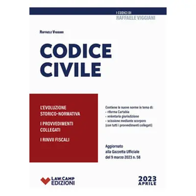 Codice civile. Aprile 2023