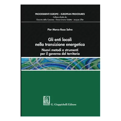 Gli enti locali nella transizione energetica. Nuovi metodi e strumenti per il governo del territ