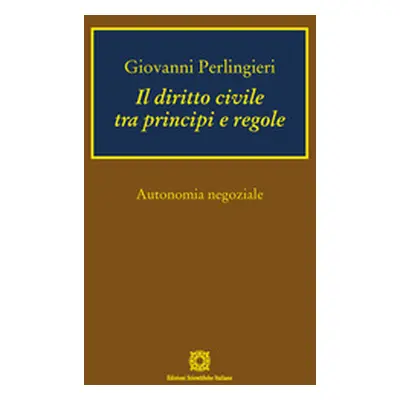 Il diritto civile tra principi e regole. Autonomia negoziale