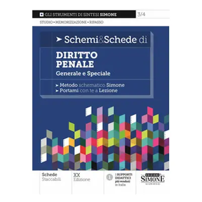 Schemi & schede di diritto penale (generale e speciale)