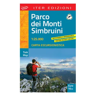 Parco dei Monti Simbruini. Carta escursionistica 1:25.000