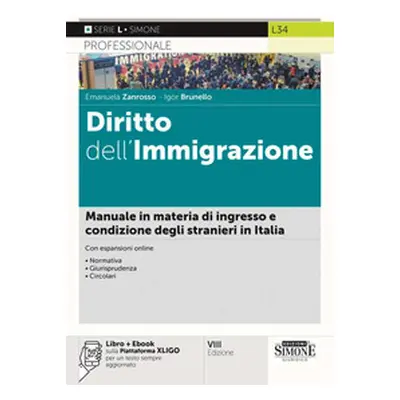 Diritto dell'immigrazione. Manuale in materia di ingresso e condizione degli stranieri in Italia