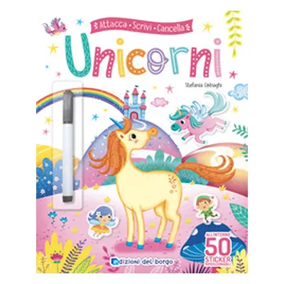 Unicorni. Attacca scrivi cancella