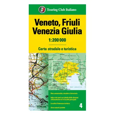 Veneto, Friuli Venezia Giulia 1:200.000