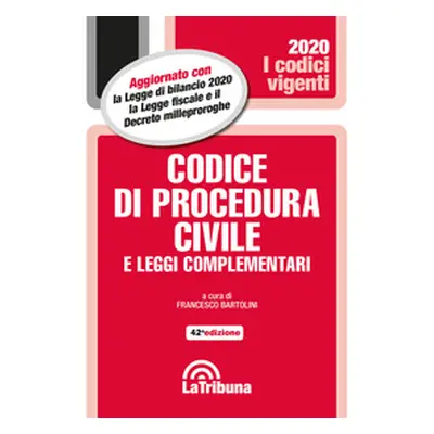 Codice di procedura civile e leggi complementari