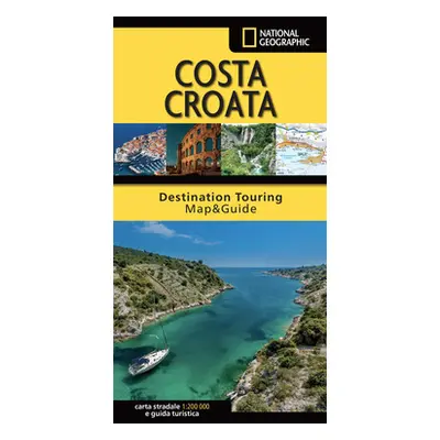 Costa croata. Carta stradale 1:200.000 e guida turistica