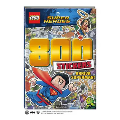 Arriva Superman! Lego DC. 800 stickers