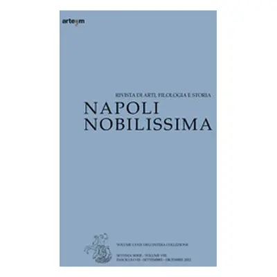 Napoli nobilissima. Rivista di arti, filologia e storia. Settima serie - Vol. 8\3