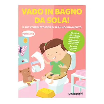 Vado in bagno da sola! Il kit completo dello spannolinamento. Con adesivi