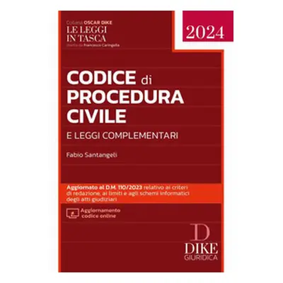 Codice di procedura civile e leggi complementari