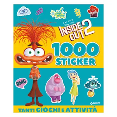 Inside out 2. 1000 sticker. Tanti giochi e attività