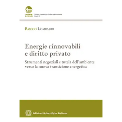 Energie rinnovabili e diritto privato. Strumenti negoziali e tutela dell'ambiente verso la nuova