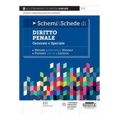 Schemi & schede di diritto penale. Generale e speciale