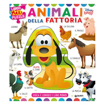 Animali della fattoria. Libro maxi puzzle