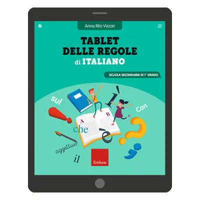 Tablet delle regole di italiano. Per la Scuola media