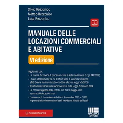 Manuale delle locazioni commerciali e abitative