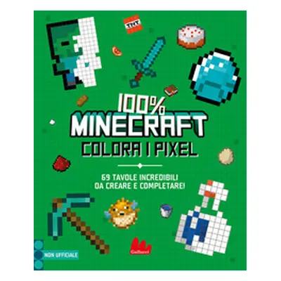 100% Minecraft. Colora i pixel