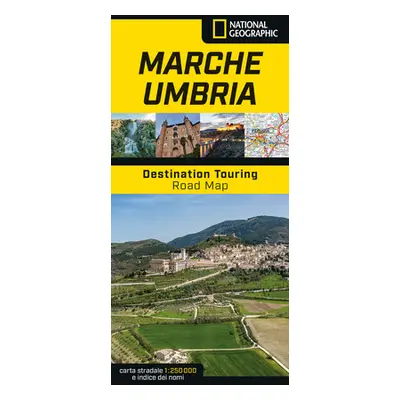 Marche e Umbria. Road Map. Destination Touring 1:250.000