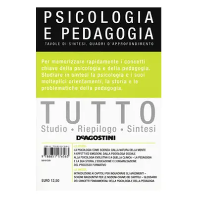 Tutto psicologia e pedagogia