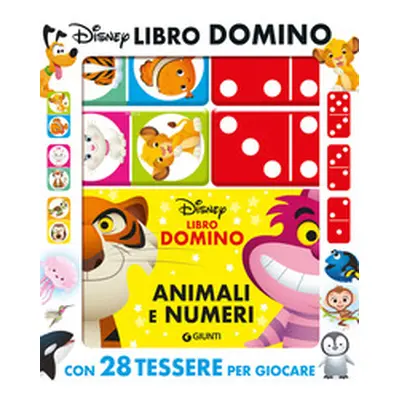 Numeri e animali. Libro domino Disney