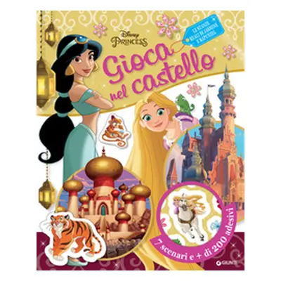 Le stanze reali di Jasmine e Rapunzel. Disney princess. Gioca nel castello. Con adesivi