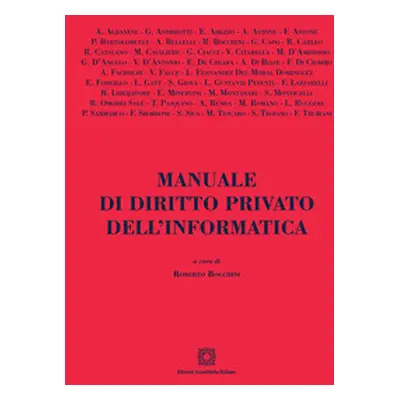 Manuale di diritto privato dell'informatica