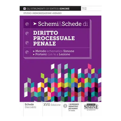 Schemi & schede di diritto processuale penale