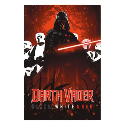 Darth Vader. Black, white & red