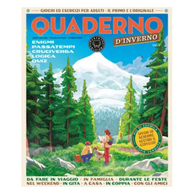 Quaderno d'inverno. Giochi ed esercizi per adulti