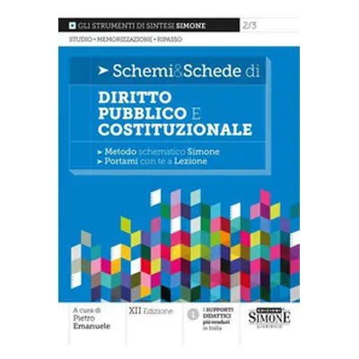 Schemi & schede di diritto pubblico e costituzionale