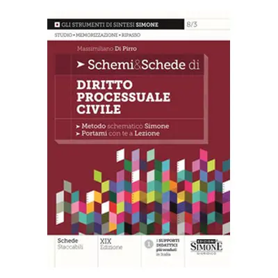 Schemi & schede di diritto processuale civile