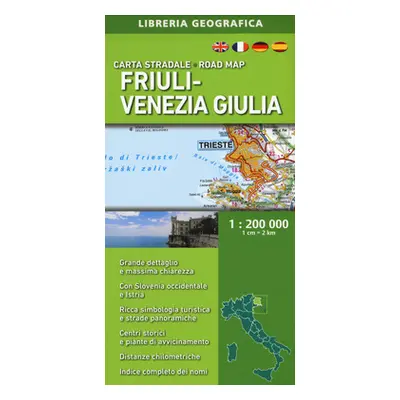 Friuli-Venezia Giulia 1:200.000