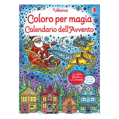 Calendario dell'Avvento. Coloro per magia