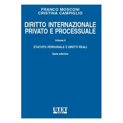 Diritto internazionale privato e processuale - Vol. 1