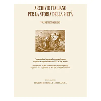 Archivio italiano per la storia della pietà - Vol. 36