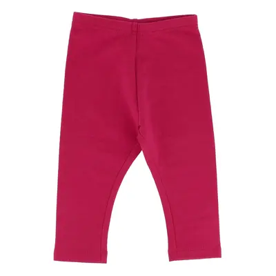 leggings in felpa da bambina, rosa