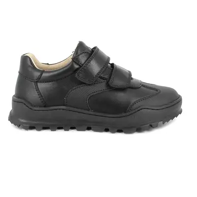 scarpe in pelle da bambino nero