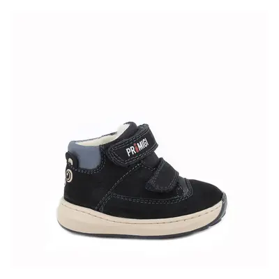 scarpe in pelle da bambino blu