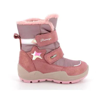 stivaletti da bambina rosa glitter-rosa antico