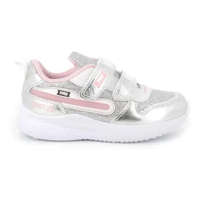 sneakers da bambina argento