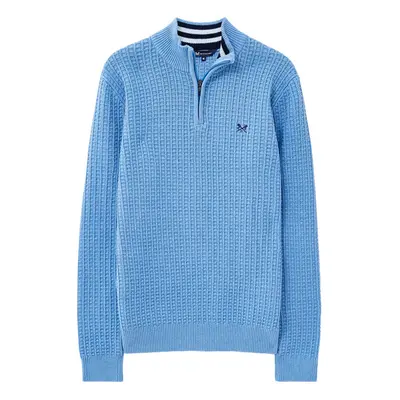 Maglione Uomo Waffle 1/2 Zip