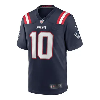 Maglia Uomo Home Game New England Patriots Mac Jones 10