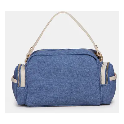 Carrera Accessori Borsa a tracolla effetto denim con charm e cuore