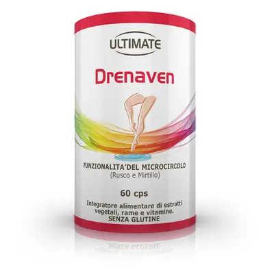 Ultimate Drenaven Integratore per la funzionalità del microcircolo 60cp