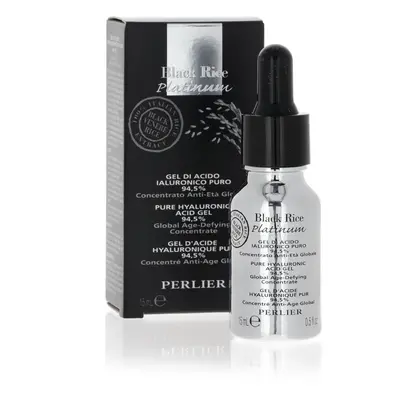 Perlier Black Rice Platinum Siero viso in gel con acido ialuronico