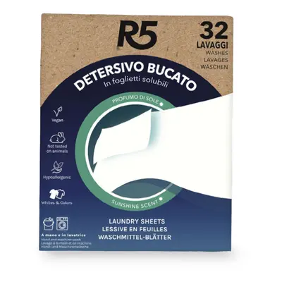 R5 Living Detersivo per bucato in foglietti (32 lavaggi)