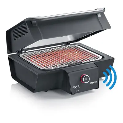 Severin Barbecue elettrico 3 zone di cottura smart control GT