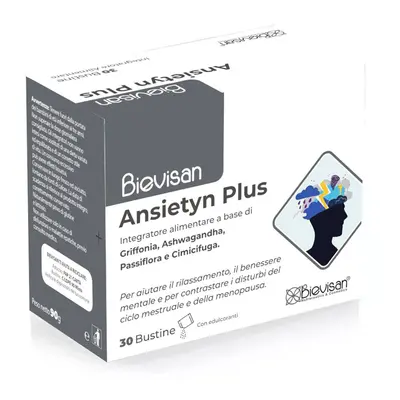 Bievisan Ansietyn Plus Integratore alimentare 30 bustine